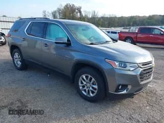 ✅ 2019 Chevrolet Traverse LT Cloth • VIN: 1GNERGKW3KJ116335 • Lot: 43729866. Listed on IAAI with 118,186 mi. Free auction sales archive from the USA and detailed vehicle history report at DreamBid. Image 1.