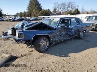 ✅ 1990 Cadillac Brougham • VIN: 1G6DW5476LR725075 • Lot: 47456955. Wystawiony na Copart z przebiegiem Nie podano. Bezpłatny archiwum sprzedaży aukcyjnych z USA i szczegółowy raport historii pojazdu na DreamBid. Zdjęcie 1.