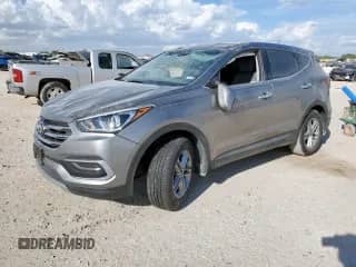 2018 Hyundai Santa Fe 2.4L с VIN 5XYZT3LB8JG567985, выставлен на аукционе Copart как лот 85842945 с пробегом 67 747 миль миль и Списание • Salvage title. История ставок и продаж доступна на DreamBid. Изображение 1.