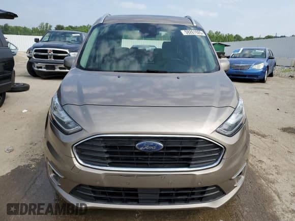✅ 2020 Ford Transit Connect Titanium • VIN: NM0GE9G27L1456858 • Lot: 59261925. Listed on Copart with 68,470 mi. Free auction sales archive from the USA and detailed vehicle history report at DreamBid. Image 5.