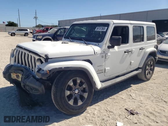 ✅ 2018 Jeep Wrangler Unlimited Sahara • VIN: 1C4HJXEN7JW244014 • Lot: 86767865. Wystawiony na Copart z przebiegiem 43 344 mil. Bezpłatny archiwum sprzedaży aukcyjnych z USA i szczegółowy raport historii pojazdu na DreamBid. Zdjęcie 1.