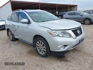 ✅ 2014 Nissan Pathfinder SV • VIN: 5N1AR2MNXEC727630 • Lot: 41361611. Listed on IAAI with 57,634 mi. Free auction sales archive from the USA and detailed vehicle history report at DreamBid. Image 1.