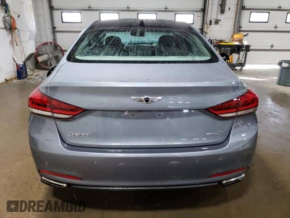 2016 Hyundai Genesis 3.8L z VIN KMHGN4JE9GU140726, wystawiony jako Copart lot #74219184 z przebiegiem 43 344 mil mil oraz Szkoda całkowita • Salvage title. Historia ofert i sprzedaży dostępna na DreamBid. Obrazek 6.