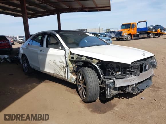 ✅ 2017 Mercedes-Benz S 63 AMG • VIN: WDDUG7JB8HA322077 • Lot: 41966636. Listed on IAAI with 59,373 mi. Free auction sales archive from the USA and detailed vehicle history report at DreamBid. Image 1.