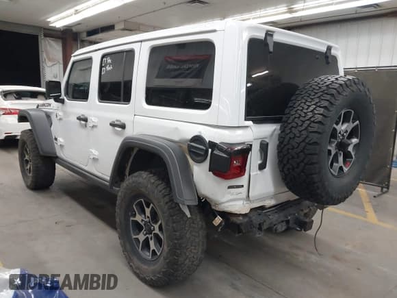 ✅ 2021 Jeep Wrangler Unlimited Rubicon • VIN: 1C4JJXFMXMW528040 • Lot: 43390851. Listed on IAAI with 95,918 mi. Free auction sales archive from the USA and detailed vehicle history report at DreamBid. Image 3.