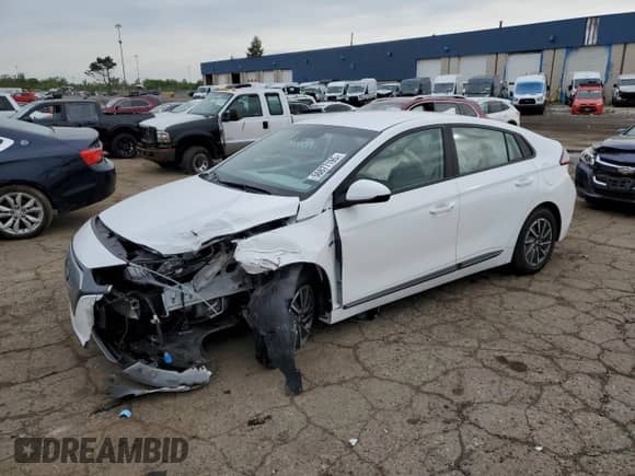 2020 Hyundai Ioniq SE с VIN KMHC75LJ5LU060827, выставлен на аукционе Copart как лот 56877195 с пробегом 30 722 миль миль и На запчасти • Non repairable. История ставок и продаж доступна на DreamBid. Изображение 1.