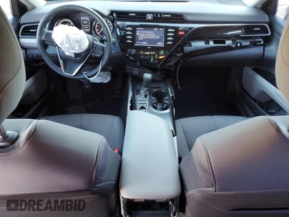 2020 Toyota Camry Hybrid LE with VIN 4T1C31AK1LU545496, listed as a Copart auction lot 66554145 with 40,717 mi miles and Salvage title. Bid and sale history available at DreamBid. Image 8.