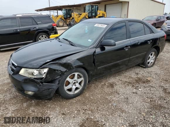 2006 Hyundai Sonata GLS with VIN 5NPEU46F06H135925, listed as a Copart auction lot 69879404 with 200,292 mi miles and Salvage title. Bid and sale history available at DreamBid. Image 1.
