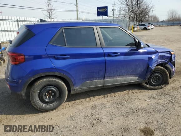 ✅ 2021 Hyundai Venue SE • VIN: KMHRB8A33MU094880 • Lot: 48945765. Listed on Copart with 111,004 mi. Free auction sales archive from the USA and detailed vehicle history report at DreamBid. Image 3.