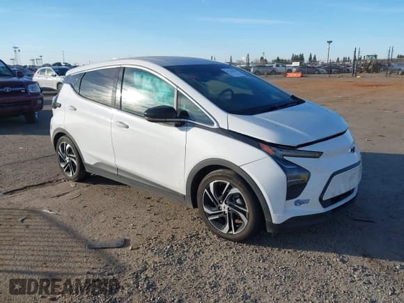 ✅ 2022 Chevrolet Bolt EV 1LT • VIN: 1G1FW6S06N4100590 • Lot: 41338049. Listed on IAAI with 133,115 mi. Free auction sales archive from the USA and detailed vehicle history report at DreamBid. Image 1.