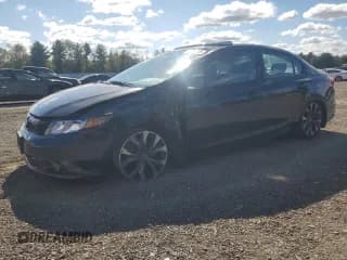 ✅ 2012 Honda Civic Si • VIN: 2HGFB6E58CH705710 • Lot: 85868705. Listed on Copart with 139,249 mi. Free auction sales archive from the USA and detailed vehicle history report at DreamBid. Image 1.