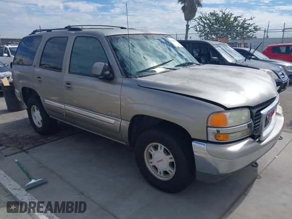 ✅ 2001 GMC Yukon SLT • VIN: 1GKEC13T41J283382 • Lot: 43426997. Wystawiony na IAAI z przebiegiem 148 536 mil. Bezpłatny archiwum sprzedaży aukcyjnych z USA i szczegółowy raport historii pojazdu na DreamBid. Zdjęcie 1.