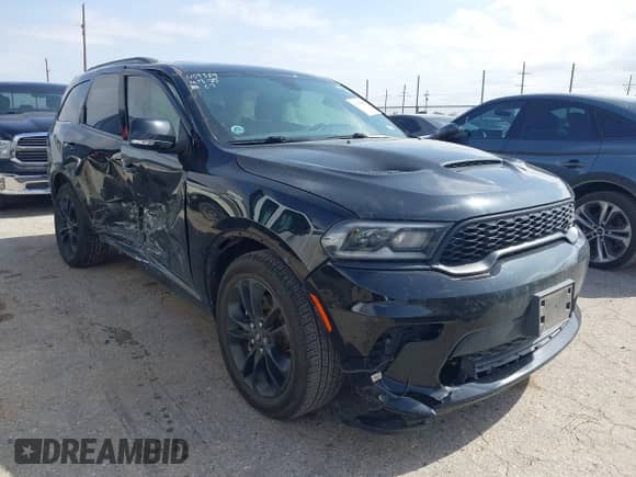 2021 Dodge Durango GT with VIN 1C4RDHDG2MC609306, listed as a IAAI auction lot 42093647 with 64,645 mi miles and . Bid and sale history available at DreamBid. Image 1.