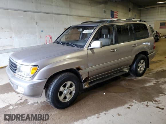 ✅ 2001 Toyota Land Cruiser • VIN: JTEHT05J412012973 • Lot: 69189805. Wystawiony na Copart z przebiegiem 247 373 mil. Bezpłatny archiwum sprzedaży aukcyjnych z USA i szczegółowy raport historii pojazdu na DreamBid. Zdjęcie 1.