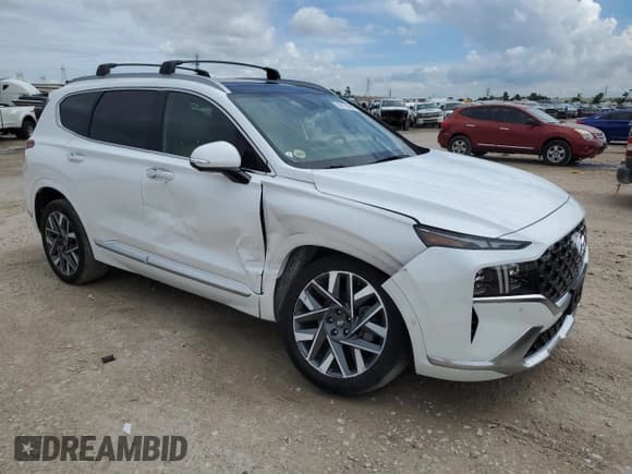 ✅ 2021 Hyundai Santa Fe Calligraphy • VIN: 5NMS5DAL5MH358713 • Lot: 68722804. Wystawiony na Copart z przebiegiem 16 314 mil. Bezpłatny archiwum sprzedaży aukcyjnych z USA i szczegółowy raport historii pojazdu na DreamBid. Zdjęcie 4.
