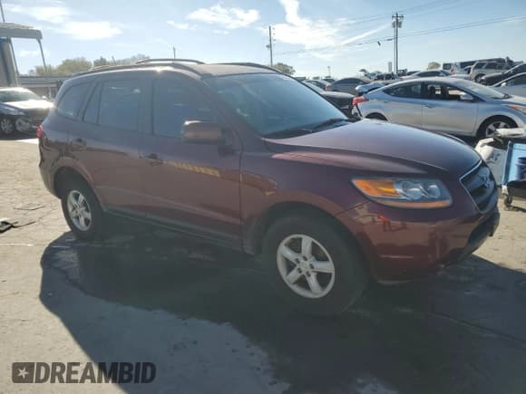 ✅ 2007 Hyundai Santa Fe GLS • VIN: 5NMSG13D47H055621 • Lot: 76051524. Listed on Copart with 230,637 mi. Free auction sales archive from the USA and detailed vehicle history report at DreamBid. Image 4.