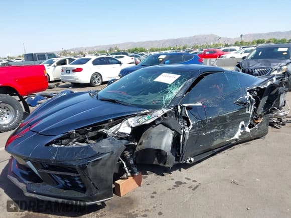 ✅ 2023 Chevrolet Corvette 2LT • VIN: 1G1YB2D47P5133477 • Lot: 42494815. Listed on IAAI with 16,904 mi. Free auction sales archive from the USA and detailed vehicle history report at DreamBid. Image 2.
