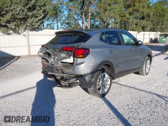 ✅ 2023 Buick Encore GX Preferred • VIN: KL4MMBS26PB083281 • Lot: 43594114. Listed on IAAI with 53,684 mi. Free auction sales archive from the USA and detailed vehicle history report at DreamBid. Image 4.