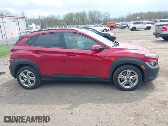 ✅ 2022 Hyundai Kona SEL • VIN: KM8K6CAB4NU924607 • Lot: 42155527. Listed on IAAI with 12,820 mi. Free auction sales archive from the USA and detailed vehicle history report at DreamBid. Image 13.