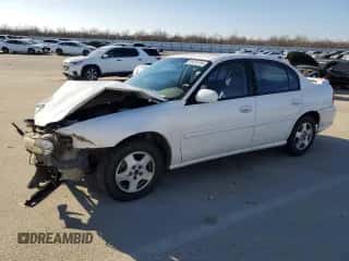 2003 Chevrolet Malibu LS z VIN 1G1NE52J63M589619, wystawiony jako Copart lot #89018785 z przebiegiem 222 239 mil mil oraz Szkoda całkowita • Salvage title. Historia ofert i sprzedaży dostępna na DreamBid. Obrazek 1.
