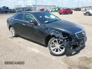 ✅ 2014 Cadillac ATS Performance RWD • VIN: 1G6AC5SX6E0195969 • Lot: 42724082. Listed on IAAI with 102,470 mi. Free auction sales archive from the USA and detailed vehicle history report at DreamBid. Image 1.