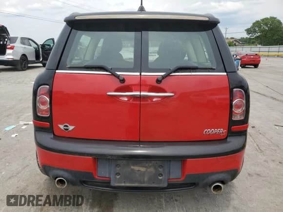 ✅ 2013 MINI Clubman S • VIN: WMWZG3C54DT576283 • Lot: 60805695. Listed on Copart with Not provided. Free auction sales archive from the USA and detailed vehicle history report at DreamBid. Image 6.