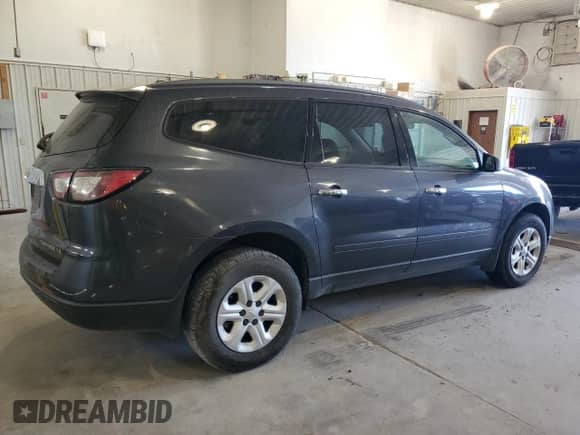 2013 Chevrolet Traverse LS with VIN 1GNKRFED5DJ260530, listed as a Copart auction lot 85185595 with 241,327 mi miles and Clean title. Bid and sale history available at DreamBid. Image 3.