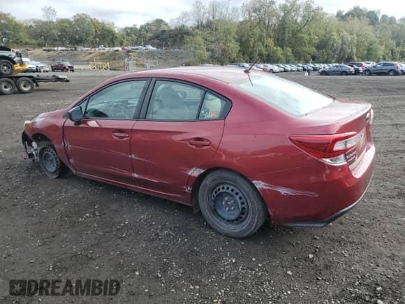 2020 Subaru Impreza with VIN 4S3GKAB65L3601794, listed as a Copart auction lot 86772035 with 28,969 mi miles and Salvage title. Bid and sale history available at DreamBid. Image 2.