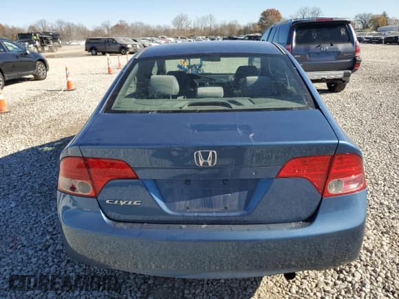 ✅ 2006 Honda Civic EX • VIN: 1HGFA16806L005122 • Lot: 93401725. Listed on Copart with 190,628 mi. Free auction sales archive from the USA and detailed vehicle history report at DreamBid. Image 6.