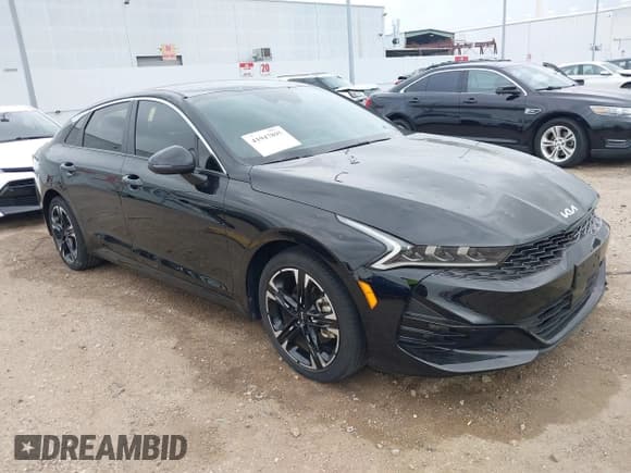 ✅ 2024 Kia K5 GT-Line • VIN: 5XXG64J29RG229521 • Лот: 41947895. Опубликован ранее на IAAI с пробегом 12 484 миль. Бесплатный доступ к архиву аукционных продаж из США и подробный отчёт об истории автомобиля на DreamBid. Изображение 1.