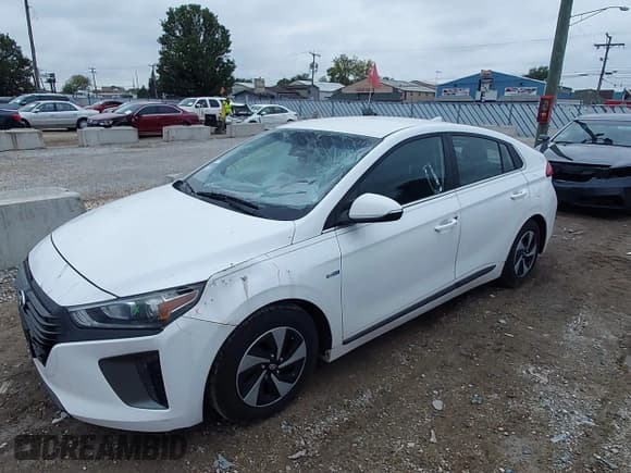 ✅ 2017 Hyundai Ioniq SEL • VIN: KMHC75LC9HU028536 • Lot: 43452865. Listed on IAAI with 97,592 mi. Free auction sales archive from the USA and detailed vehicle history report at DreamBid. Image 2.