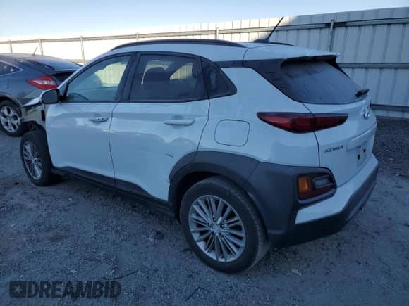 2018 Hyundai Kona SEL with VIN KM8K2CAA2JU130427, listed as a Copart auction lot 75738634 with 110,135 mi miles and Salvage title. Bid and sale history available at DreamBid. Image 2.