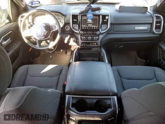 2022 Ram 1500 Lone Star with VIN 1C6SRFFT1NN313174, listed as a Copart auction lot 54848835 with 36,055 mi miles and Clean title. Bid and sale history available at DreamBid. Image 8.