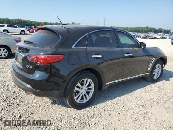 ✅ 2017 Infiniti QX70 • VIN: JN8CS1MW6HM411634 • Lot: 61666564. Listed on Copart with 88,711 mi. Free auction sales archive from the USA and detailed vehicle history report at DreamBid. Image 3.
