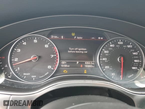 ✅ 2016 Audi A7 Prestige • VIN: WAU2GAFC9GN007423 • Lot: 67036195. Wystawiony na Copart z przebiegiem 183 883 mil. Bezpłatny archiwum sprzedaży aukcyjnych z USA i szczegółowy raport historii pojazdu na DreamBid. Zdjęcie 9.