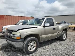 2002 Chevrolet Silverado 1500 LS with VIN 1GCEK14T92Z282289, listed as a Copart auction lot 54344285 with 232,322 mi miles and Salvage title. Bid and sale history available at DreamBid. Image 1.