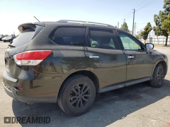✅ 2015 Nissan Pathfinder S • VIN: 5N1AR2MN2FC657011 • Lot: 57166275. Listed on Copart with 146,321 mi. Free auction sales archive from the USA and detailed vehicle history report at DreamBid. Image 3.