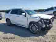 2025 Hyundai Palisade Calligraphy с VIN KM8R74GEXSU867294, выставлен на аукционе Copart как лот 52141715 с пробегом 1 297 миль миль и Списание • Salvage title. История ставок и продаж доступна на DreamBid. Изображение 4.