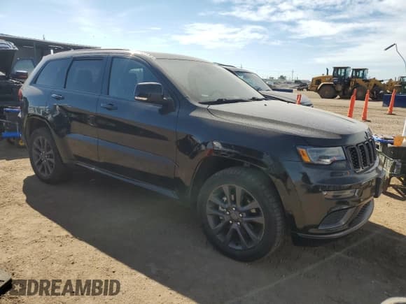 ✅ 2018 Jeep Grand Cherokee High Altitude • VIN: 1C4RJFCG8JC435705 • Lot: 71734995. Listed on Copart with 85,520 mi. Free auction sales archive from the USA and detailed vehicle history report at DreamBid. Image 4.