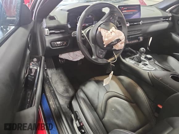 ✅ 2024 Toyota Supra 3.0 • VIN: WZ1DB0G06RW067487 • Lot: 71105045. Listed on Copart with 19,468 mi. Free auction sales archive from the USA and detailed vehicle history report at DreamBid. Image 8.