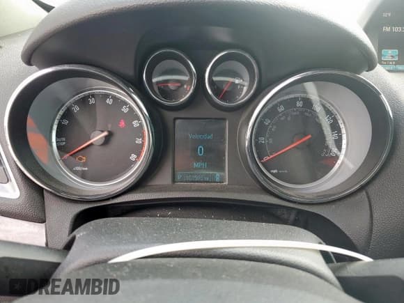 ✅ 2016 Buick Encore Sport Touring • VIN: KL4CJ1SM7GB590836 • Lot: 68933695. Listed on Copart with 101,503 mi. Free auction sales archive from the USA and detailed vehicle history report at DreamBid. Image 9.