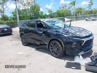 2025 Chevrolet Blazer LT with VIN 3GNKBCR42SS196875, listed as a IAAI auction lot 42534620 with 2,104 mi miles and . Bid and sale history available at DreamBid. Image 1.