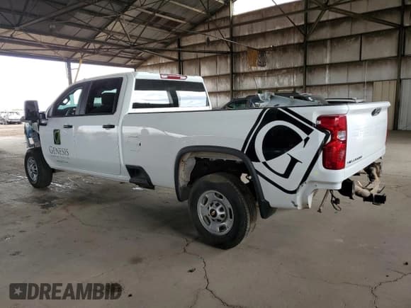 ✅ 2024 Chevrolet Silverado 2500HD Work Truck • VIN: 1GC4WLE77RF367575 • Лот: 56151685. Опубликован ранее на Copart с пробегом 14 882 миль. Бесплатный доступ к архиву аукционных продаж из США и подробный отчёт об истории автомобиля на DreamBid. Изображение 2.