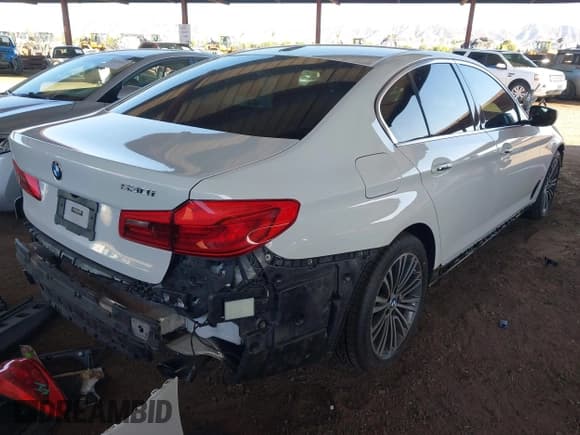 ✅ 2018 BMW 5 Series 530i • VIN: WBAJA5C57JWA39639 • Lot: 42598436. Listed on IAAI with Not provided. Free auction sales archive from the USA and detailed vehicle history report at DreamBid. Image 4.