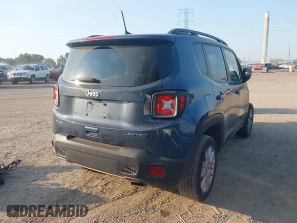 ✅ 2021 Jeep Renegade Limited • VIN: ZACNJDD15MPM67506 • Lot: 42868876. Wystawiony na IAAI z przebiegiem 44 212 mil. Bezpłatny archiwum sprzedaży aukcyjnych z USA i szczegółowy raport historii pojazdu na DreamBid. Zdjęcie 4.