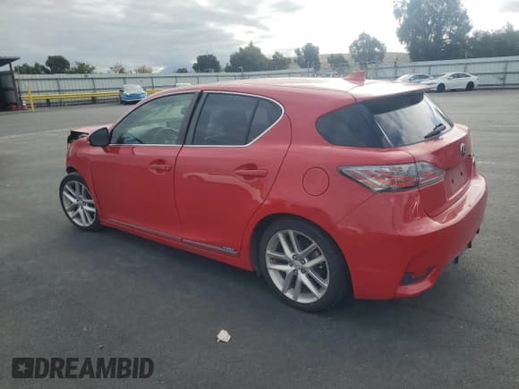 ✅ 2015 Lexus CT 200h • VIN: JTHKD5BH1F2233023 • Lot: 93345445. Wystawiony na Copart z przebiegiem Nie podano. Bezpłatny archiwum sprzedaży aukcyjnych z USA i szczegółowy raport historii pojazdu na DreamBid. Zdjęcie 2.