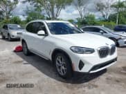 ✅ 2022 BMW X3 sDrive30i • VIN: 5UX43DP01N9J37441 • Lot: 43353660. Listed on IAAI with 58,345 mi. Free auction sales archive from the USA and detailed vehicle history report at DreamBid. Image 1.