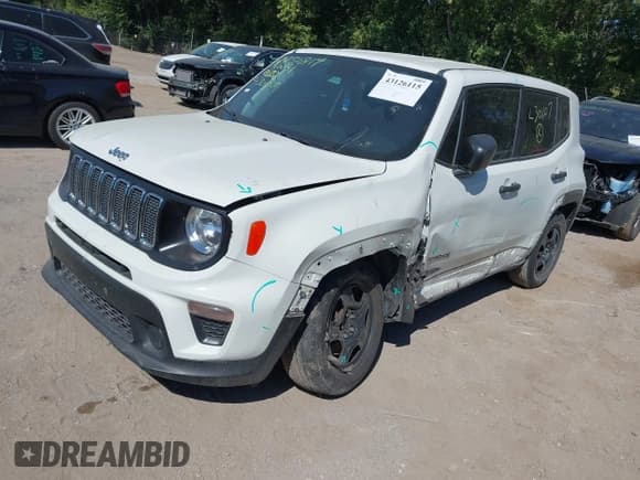 ✅ 2020 Jeep Renegade Sport • VIN: ZACNJAAB5LPL30107 • Лот: 43126115. Опубликован ранее на IAAI с пробегом Не указан. Бесплатный доступ к архиву аукционных продаж из США и подробный отчёт об истории автомобиля на DreamBid. Изображение 2.