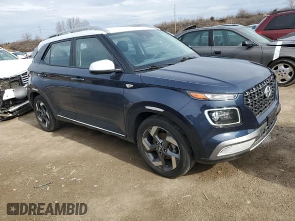 ✅ 2021 Hyundai Venue SEL • VIN: KMHRC8A31MU081607 • Lot: 47760975. Listed on Copart with 62,383 mi. Free auction sales archive from the USA and detailed vehicle history report at DreamBid. Image 4.