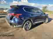 2022 Hyundai Santa Fe SEL with VIN 5NMS24AJ2NH444070, listed as a Copart auction lot 80317315 with 56,101 mi miles and Salvage title. Bid and sale history available at DreamBid. Image 3.